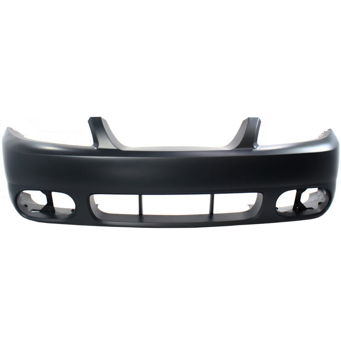 DURAFORCE Front Bumper Cover For 2003-2004 Ford Mustang Cobra Primed With Fog Light Holes