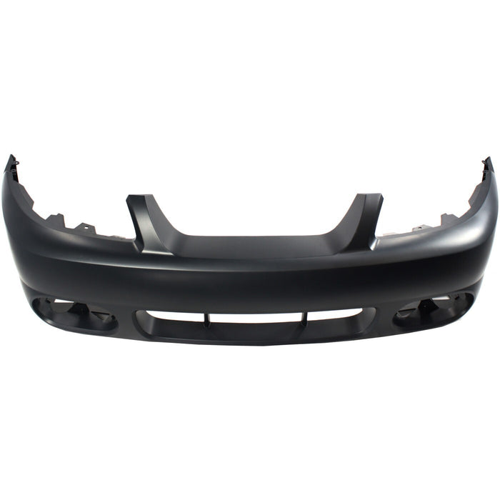 DURAFORCE Front Bumper Cover For 2003-2004 Ford Mustang Cobra Primed With Fog Light Holes