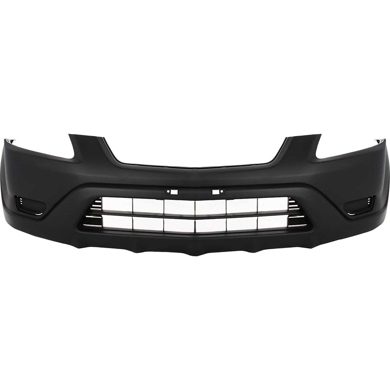 DURAFORCE NEW - Black Textured Front Bumper Cover Replacement For 2002-2004 Honda CRV CR-V