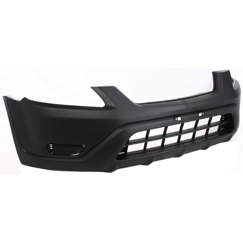 DURAFORCE NEW - Black Textured Front Bumper Cover Replacement For 2002-2004 Honda CRV CR-V