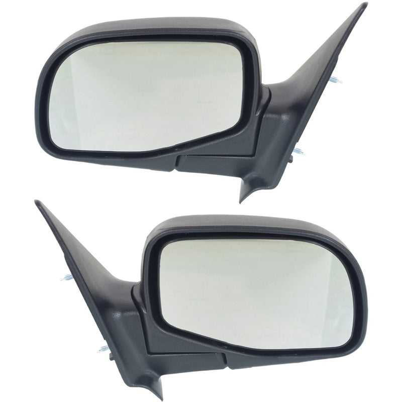 DURAFORCE Manual Mirror Set For 1998-2005 Ford Ranger 1996-2005 B2300 B4000 Left And Right
