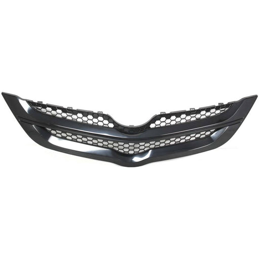 DURAFORCE Grille For 2007-2008 Toyota Yaris Sedan Upper Textured Black Plastic