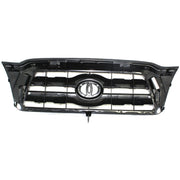 DURAFORCE Grille For 2005-2011 Toyota Tacoma Black Shell Plastic Paint to Match