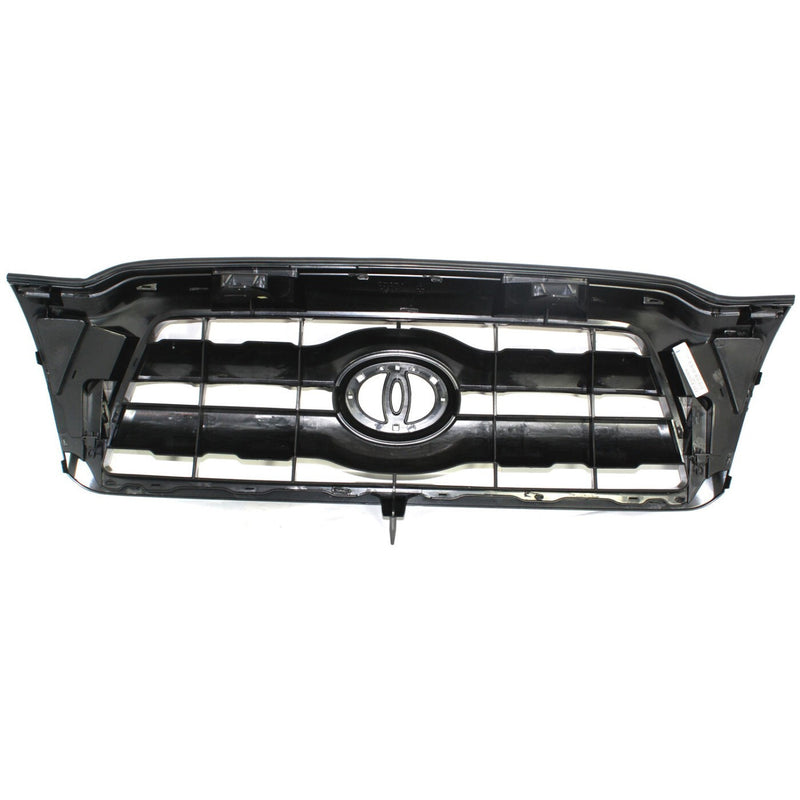 DURAFORCE Grille For 2005-2011 Toyota Tacoma Black Shell Plastic Paint to Match