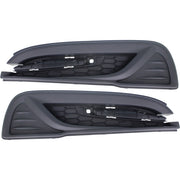 DURAFORCE Fog Light Cover Set For 2013-2015 Honda Civic Sedan Front HO1039113 HO1038113