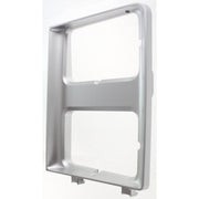 DURAFORCE New Headlight Doors/Bezels Set of 2 Driver & Passenger Side Chevy Silver Pair