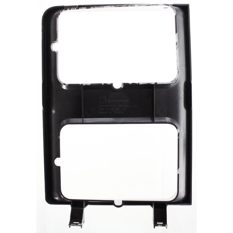 DURAFORCE New Headlight Doors/Bezels Set of 2 Driver & Passenger Side Chevy Silver Pair
