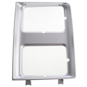 DURAFORCE New Headlight Doors/Bezels Set of 2 Driver & Passenger Side Chevy Silver Pair