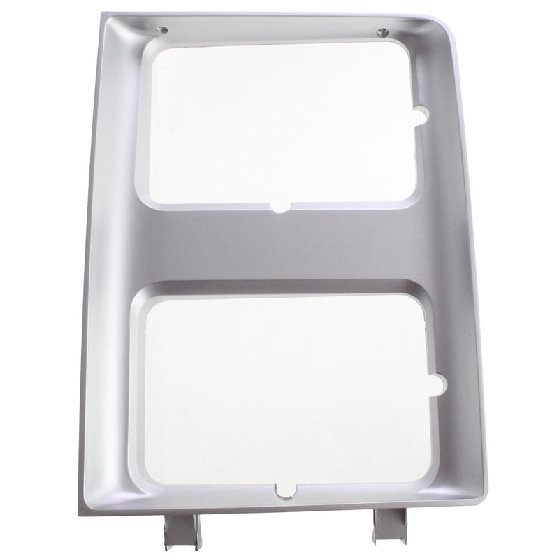 DURAFORCE New Headlight Doors/Bezels Set of 2 Driver & Passenger Side Chevy Silver Pair