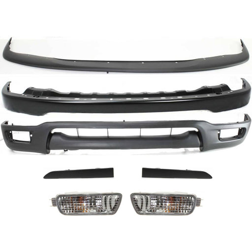DURAFORCE Bumper Face Bars Front for Toyota Tacoma 2001-2004