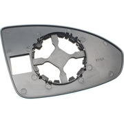 DURAFORCE Mirror Glass Driver Side For 2011-2015 Chevy Cruze With Backing Plate 95215096