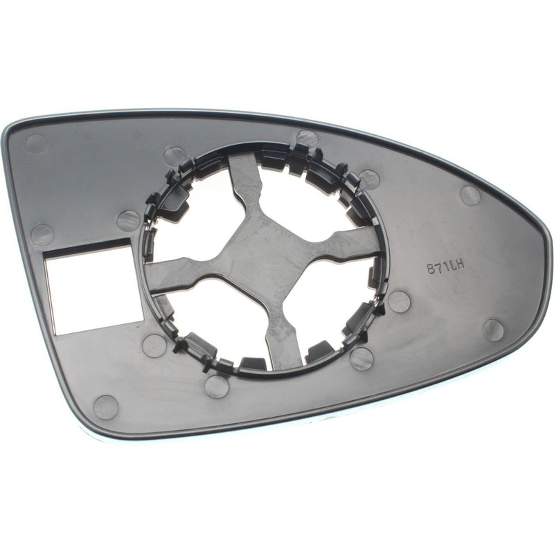 DURAFORCE Mirror Glass Driver Side For 2011-2015 Chevy Cruze With Backing Plate 95215096
