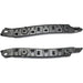 DURAFORCE Bumper Bracket For 2015-2016 Chrysler 200 Set of 2 Front Left & Right Side