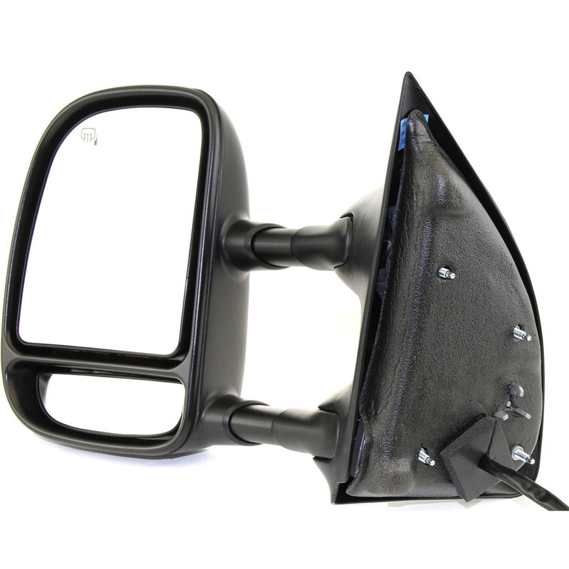 DURAFORCE Tow Mirror For 2002 2005 2007 Ford F-250 Super Duty Driver Side Power Heated