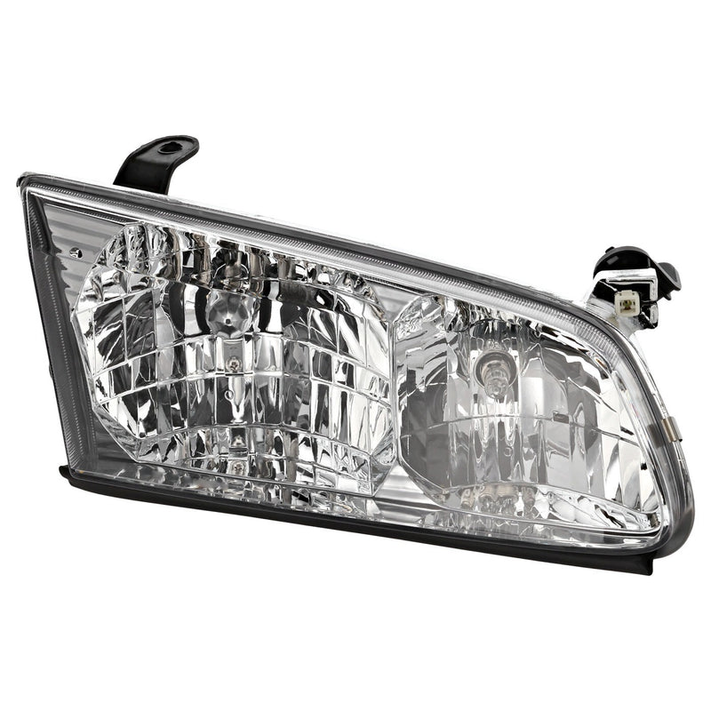 DURAFORCE Headlights Head Lamp Kit For 2000-2001 Toyota Camry with Corner Lights Set of 4