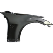 DURAFORCE Fender Set For 2003-2009 Nissan 350Z Front Primed Steel w/ Emblem Provision Pair