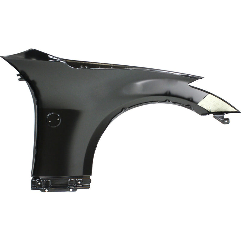 DURAFORCE Fender Set For 2003-2009 Nissan 350Z Front Primed Steel w/ Emblem Provision Pair
