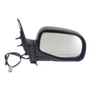 DURAFORCE Power Mirror For 1993-2005 Ford Ranger Front Passenger Side Manual Fold Black