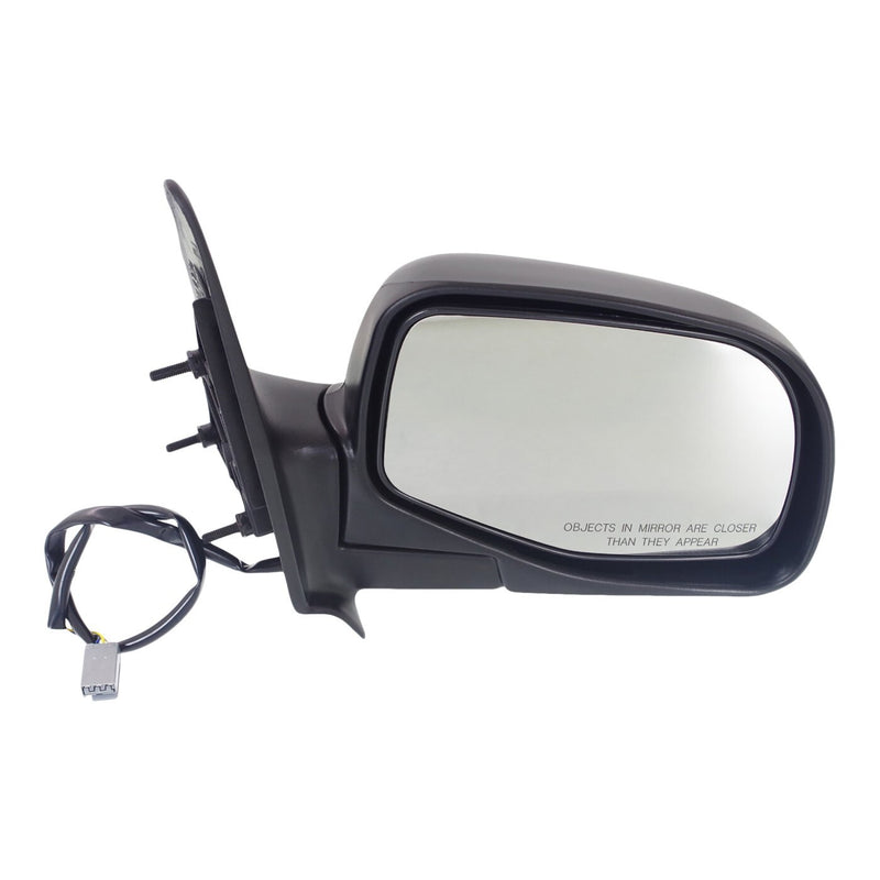 DURAFORCE Power Mirror For 1993-2005 Ford Ranger Front Passenger Side Manual Fold Black