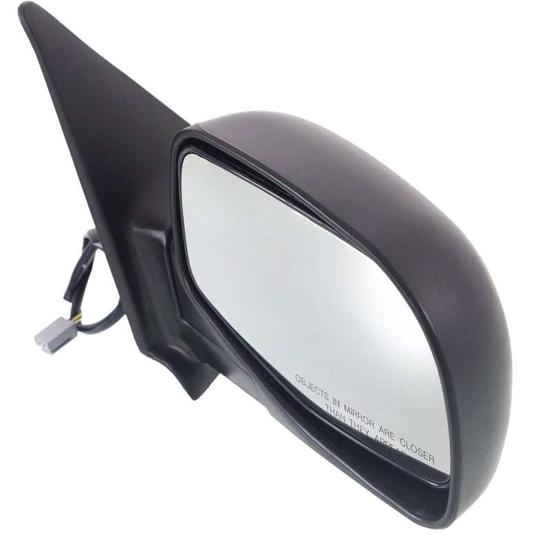 DURAFORCE Power Mirror For 1993-2005 Ford Ranger Front Passenger Side Manual Fold Black