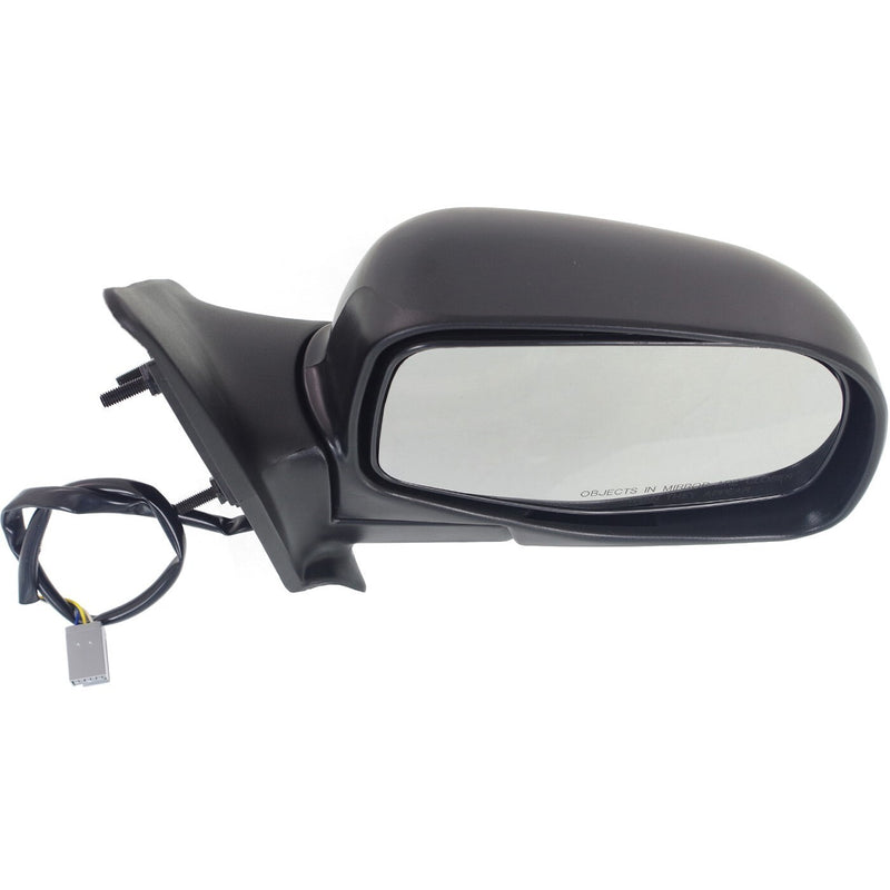 DURAFORCE Power Mirror For 1993-2005 Ford Ranger Front Passenger Side Manual Fold Black