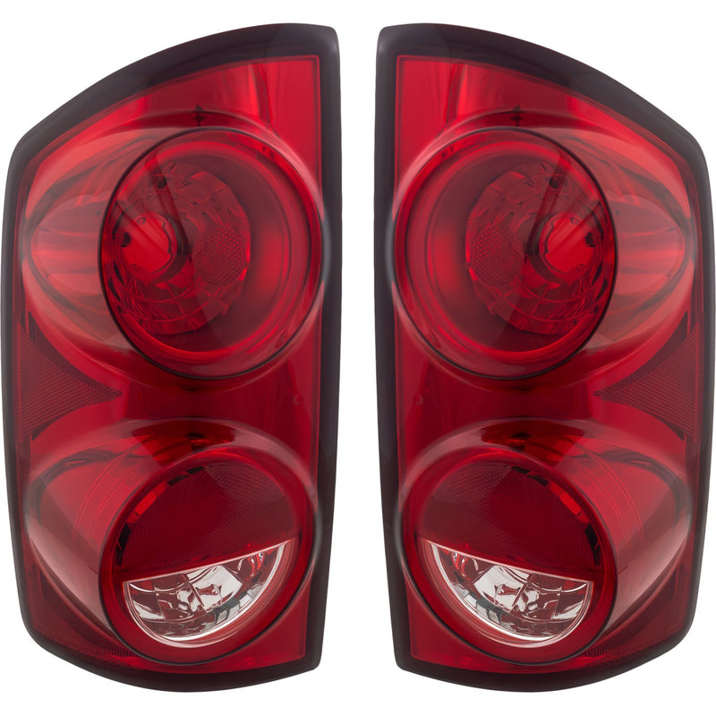 DURAFORCE Tail Light Lamp Set For 2007-2008 Ram 1500 2007-2009 Ram 2500 Left and Right