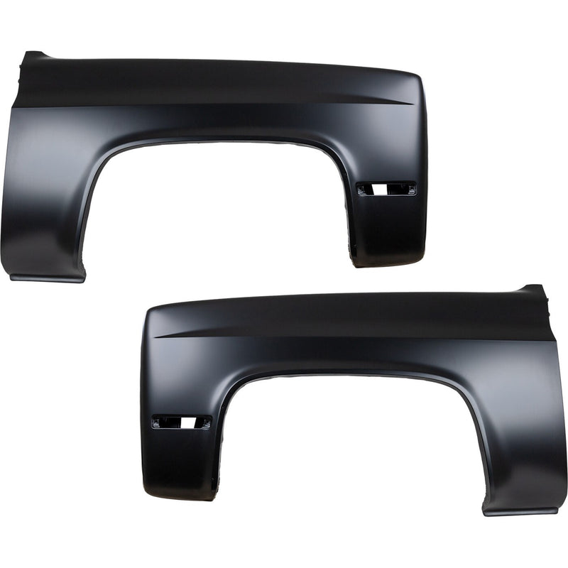 DURAFORCE Fender Set For 1981-1986 Chevrolet C10 K10 K20 1987 R10 Front Primed Steel