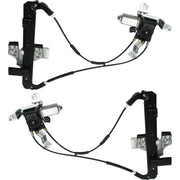 DURAFORCE Power Window Regulator Set For 2000-2006 Chevrolet Tahoe Rear with Motor