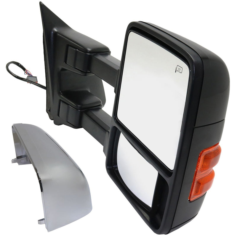 DURAFORCE Mirror Passenger Side Heated For F250 Truck F350 F550 F450 Ford with Memory