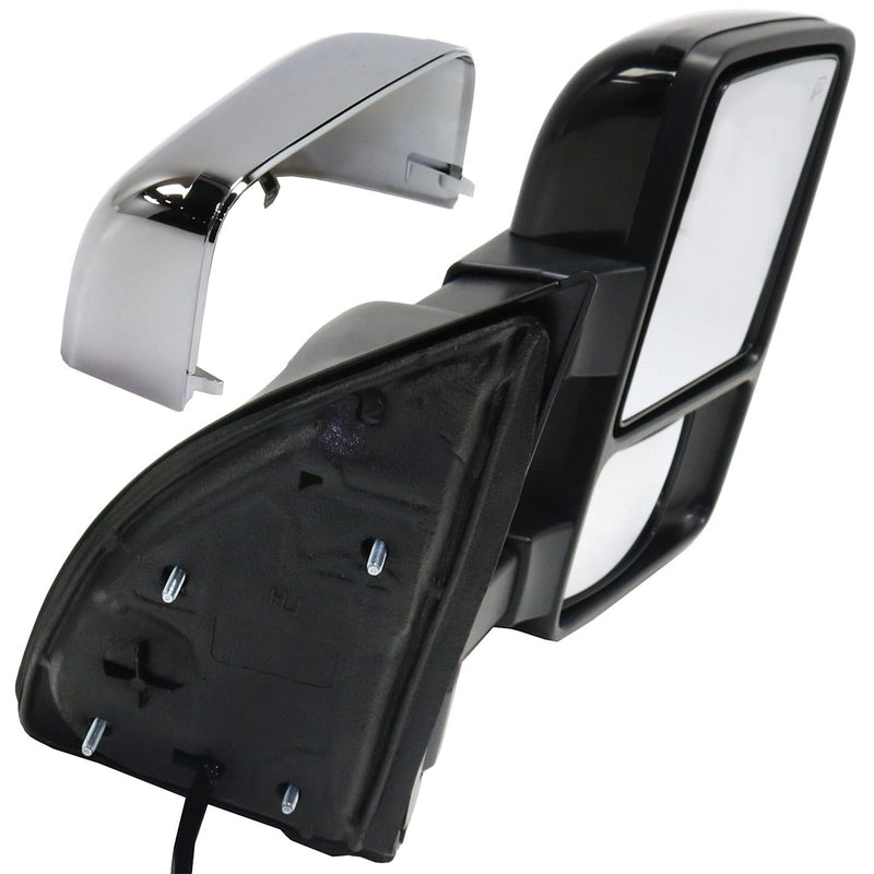 DURAFORCE Mirror Passenger Side Heated For F250 Truck F350 F550 F450 Ford with Memory