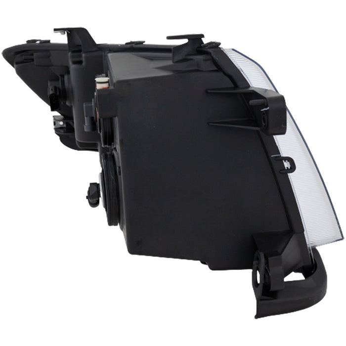 DURAFORCE Driver and Passenger Side Headlights For Ford Edge 2007-2010 Halogen with Bulbs