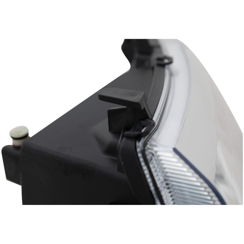 DURAFORCE Driver and Passenger Side Headlights For Ford Edge 2007-2010 Halogen with Bulbs
