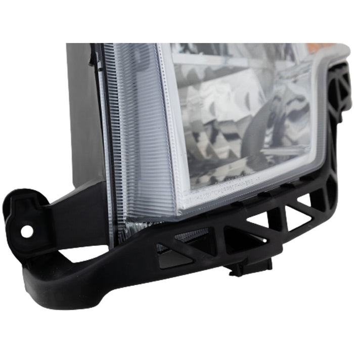 DURAFORCE Driver and Passenger Side Headlights For Ford Edge 2007-2010 Halogen with Bulbs