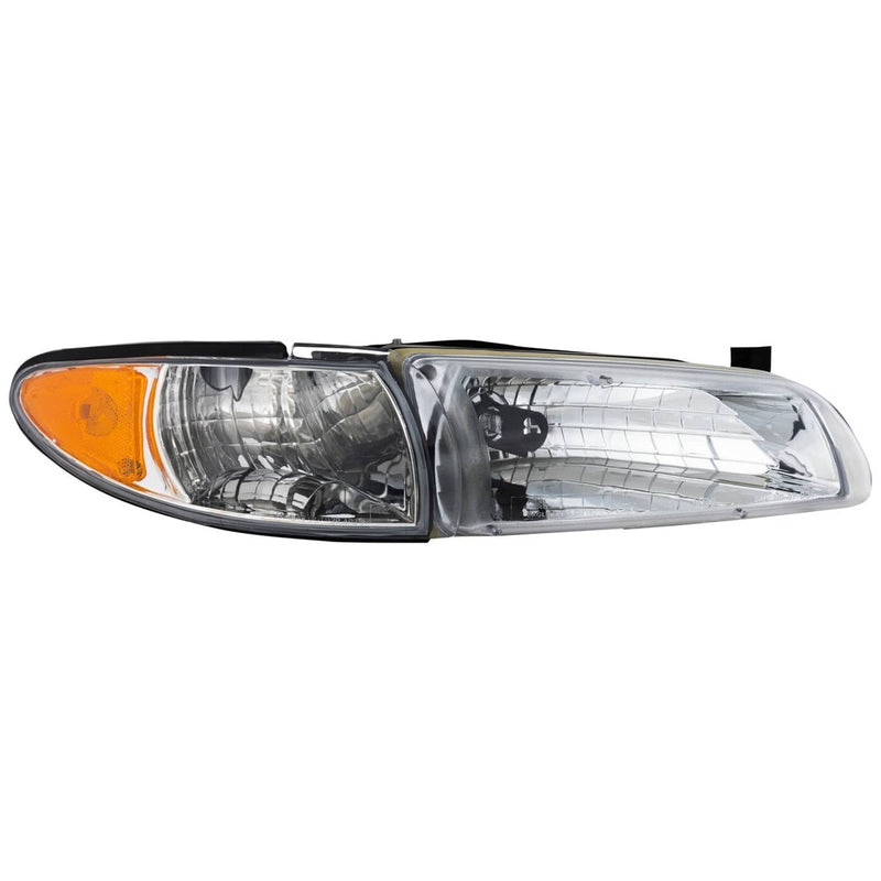 DURAFORCE Headlight Set For 1997-2003 Pontiac Grand Prix Left Right With Housing Assembly