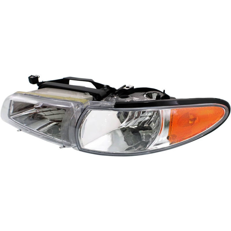 DURAFORCE Headlight Set For 1997-2003 Pontiac Grand Prix Left Right With Housing Assembly
