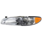 DURAFORCE Headlight Set For 1997-2003 Pontiac Grand Prix Left Right With Housing Assembly