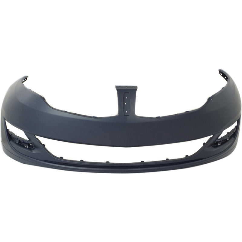 DURAFORCE Front Bumper Cover For 2013-2015 Lincoln MKZ CAPA Primed With Signature Lighting