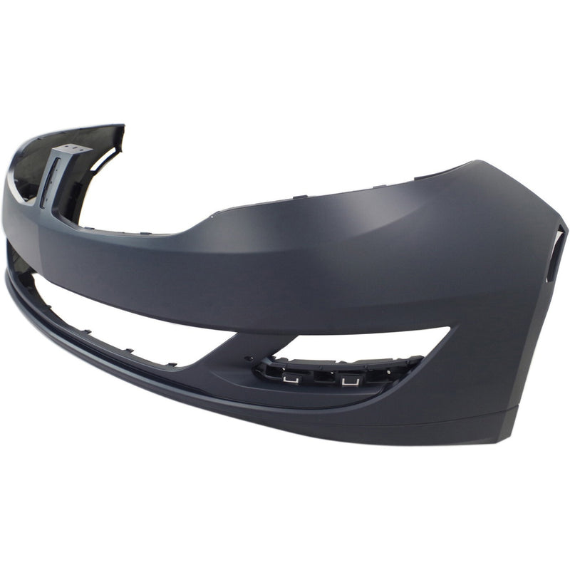 DURAFORCE Front Bumper Cover For 2013-2015 Lincoln MKZ CAPA Primed With Signature Lighting