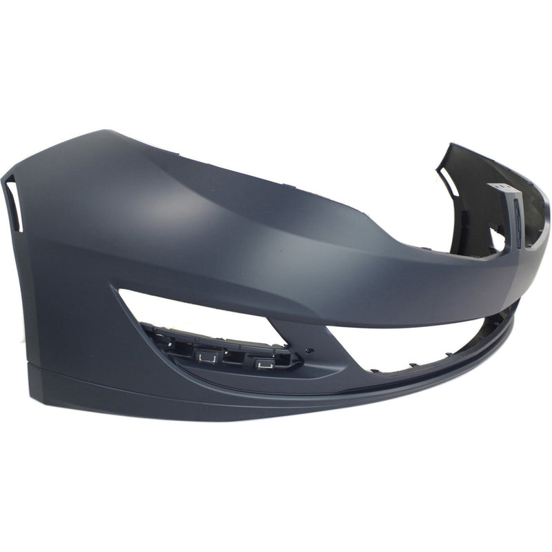 DURAFORCE Front Bumper Cover For 2013-2015 Lincoln MKZ CAPA Primed With Signature Lighting