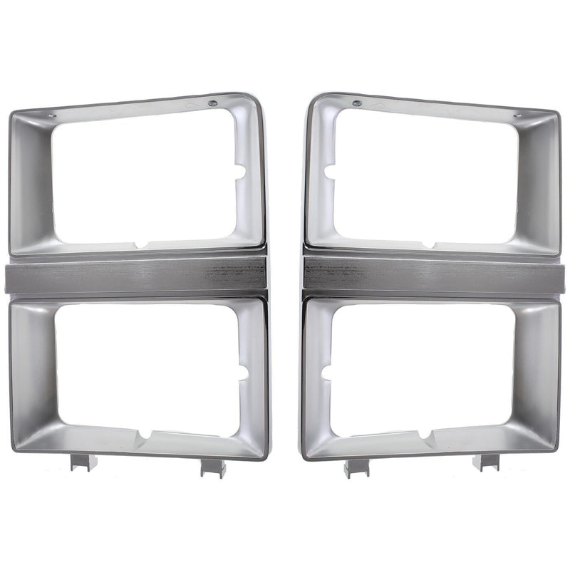 DURAFORCE Headlight Door Set For 1981-82 Chevrolet C10 K10 GMC C1500 K1500 Left and Right