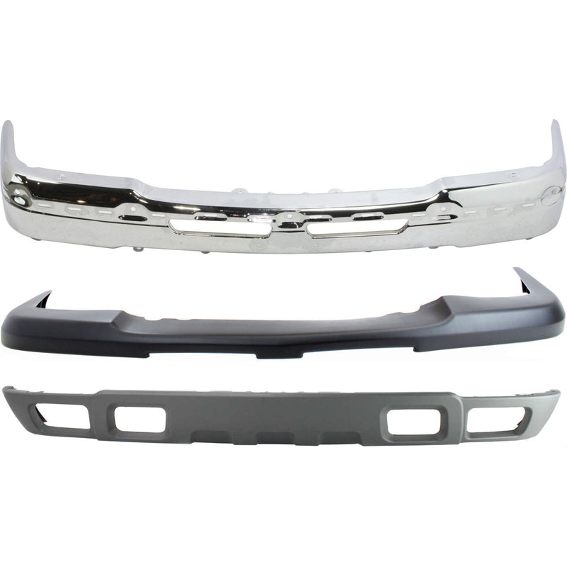 DURAFORCE Bumper Cover Kit For 2003-2006 Chevrolet Avalanche 1500 2500 Front