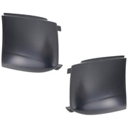DURAFORCE Bumper End Set For 2018 2019 2020 2021 2022 Volvo VNL Driver and Passenger Black