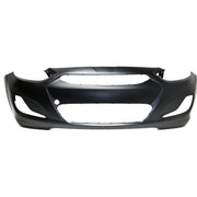DURAFORCE Front Bumper Cover Primed For 2014-2017 Hyundai Accent From 10/15/2013
