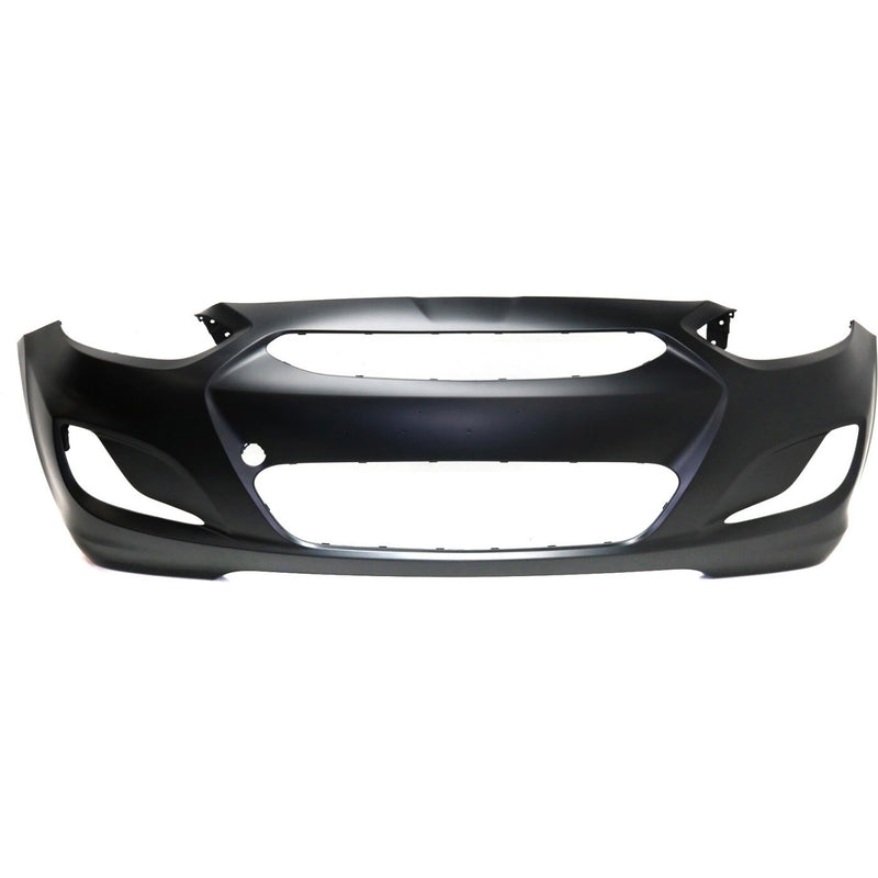 DURAFORCE Front Bumper Cover Primed For 2014-2017 Hyundai Accent From 10/15/2013