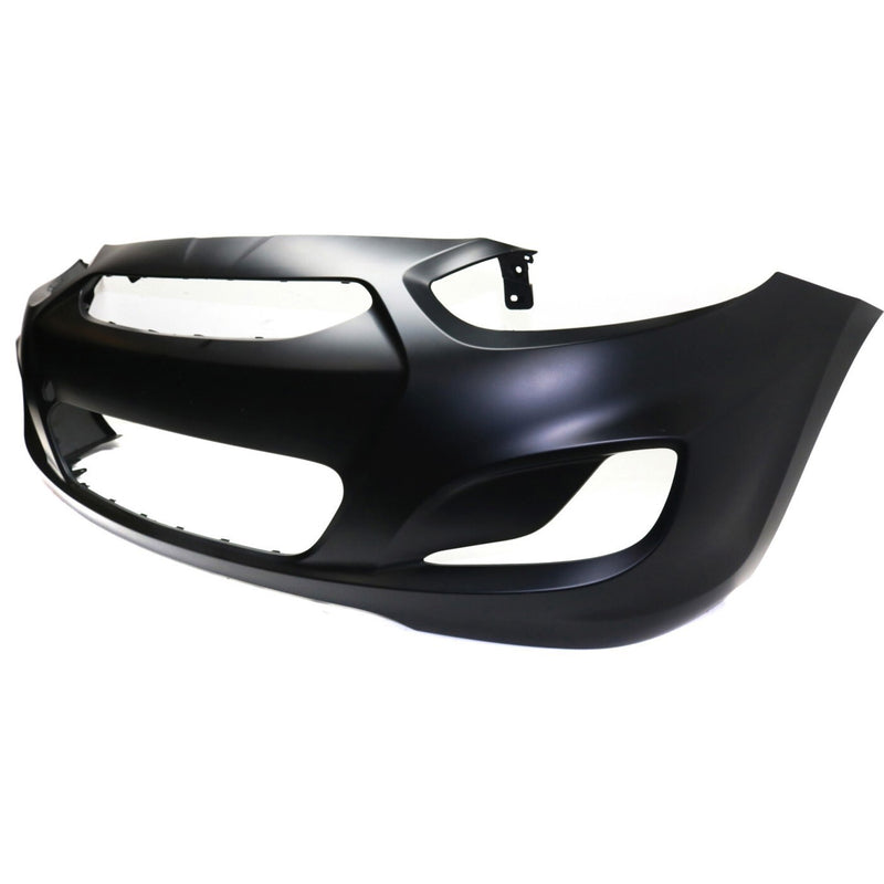 DURAFORCE Front Bumper Cover Primed For 2014-2017 Hyundai Accent From 10/15/2013