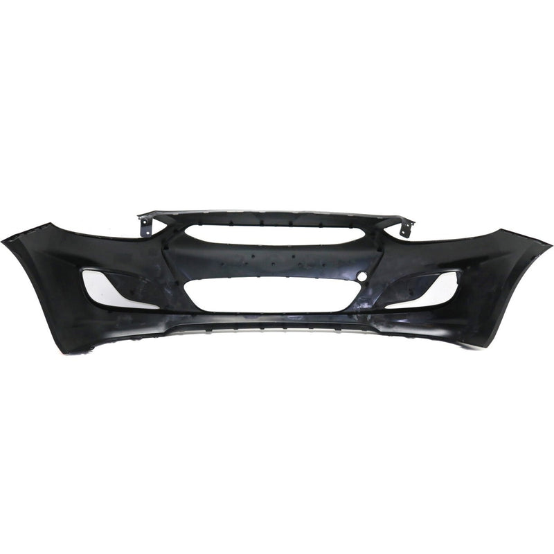 DURAFORCE Front Bumper Cover Primed For 2014-2017 Hyundai Accent From 10/15/2013