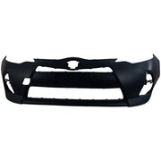 DURAFORCE Front Bumper Cover For 2012-2014 Toyota Prius C w/ fog lamp holes Primed