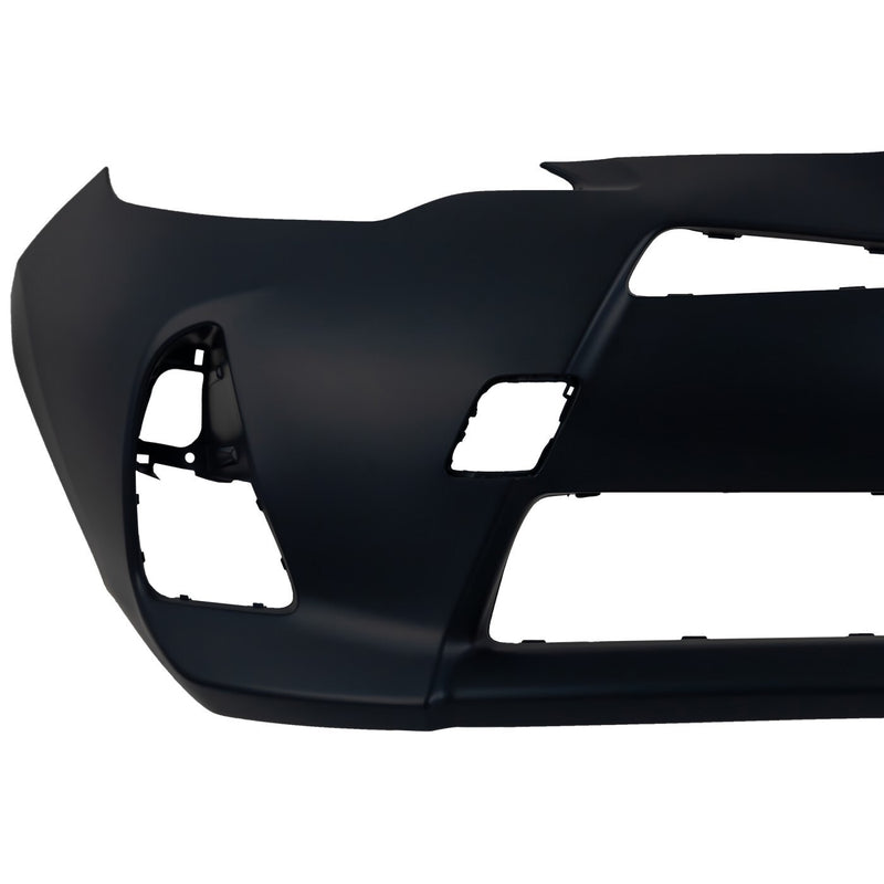 DURAFORCE Front Bumper Cover For 2012-2014 Toyota Prius C w/ fog lamp holes Primed