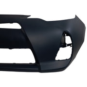 DURAFORCE Front Bumper Cover For 2012-2014 Toyota Prius C w/ fog lamp holes Primed