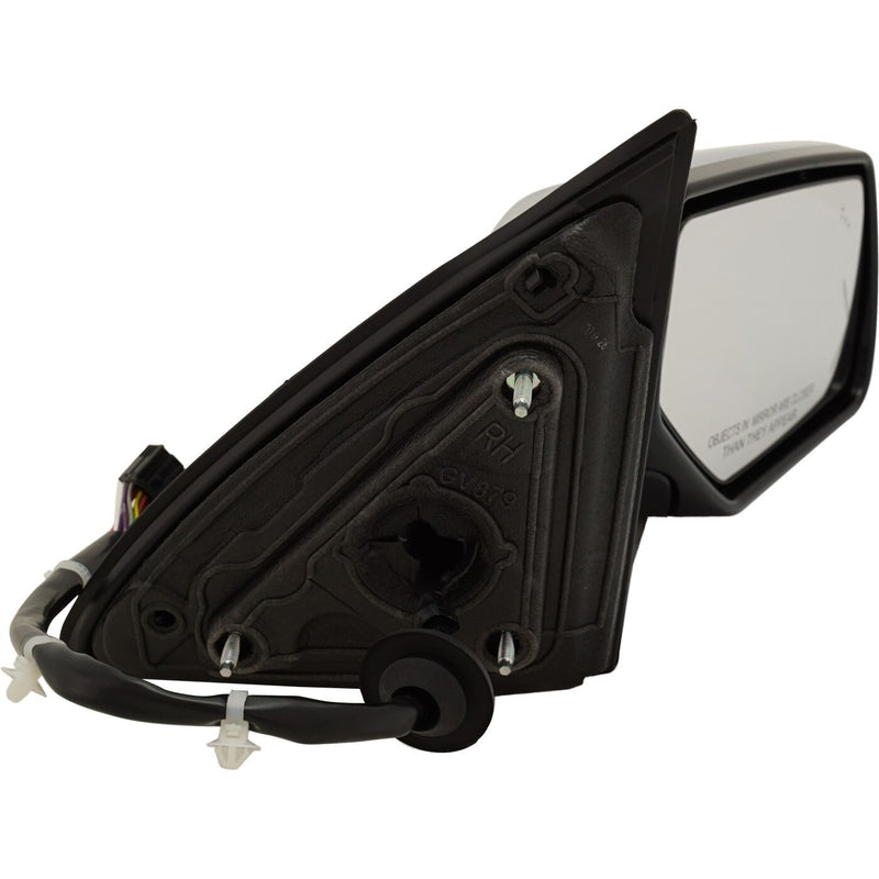 DURAFORCE Mirror For 2015-20 Chevrolet Tahoe Right Side Power Fold Heated Chrome with BSD